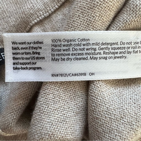 NWOT Eileen Fisher Peruvian organic cotton pants size XLarge - Picture 8 of 9